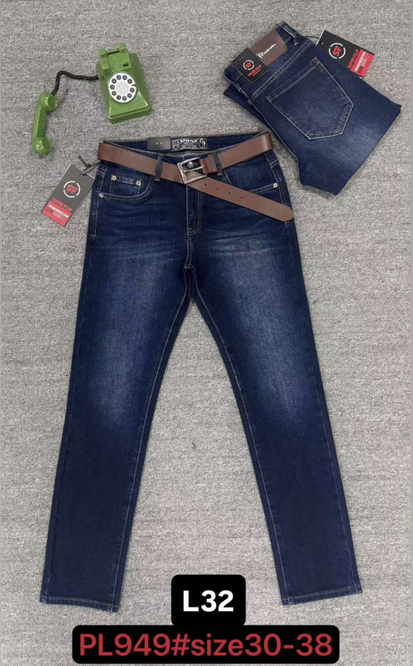 Spodnie damskie jeansy Roz 30-38, 1 Kolor Paczka 10 szt